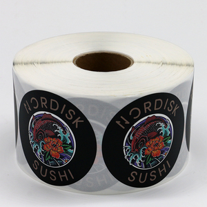 Délices culinaires japonais de qualité supérieure: étiquettes alimentaires élégantes et autocollants pour l'étiquetage des sushis - Product Image 6