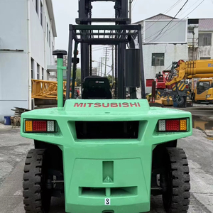 Mitsubishi High Quality 8 Ton Diesel Forklift Original Japan FD80 Good Condition Fork Lift for Sale - Product Image 1