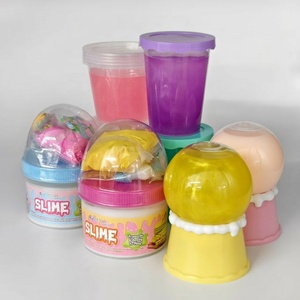 ของเล่นสไลม์แบบแคปซูล DIY ไม่เหนียวเหนอะหนะ สไลม์ใสแบบคริสตัล พร้อมจี้น่ารัก สำหรับงานปาร์ตี้เด็ก ผู้ผลิต - Product Image 5