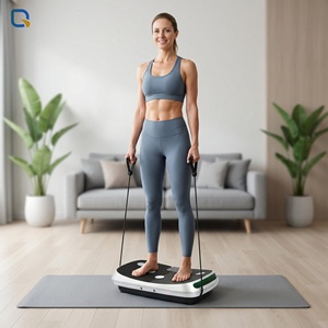 Plaque <span class=keywords><strong>vibrante</strong></span> verticale QIDIAN Q555 pour usage domestique, en caoutchouc, charge maximale 120 kg, 240 W, vente en gros - Product Image 5
