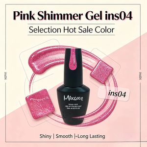 Gel Flash Mixcoco Soak Off UV LED, Paillettes Scintillantes pour Tatouages Temporaires, Gel à Paillettes pour Manucure en Salon et Décoration d'Ongles DIY - Product Image 6