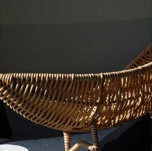 Banana Boat Rattan <b>Basket</b> Handwoven Natural Wicker <b>Display</b> Bowl 29x14.5cm Home Decor OEM Supplier Vietnam - Product Image 5