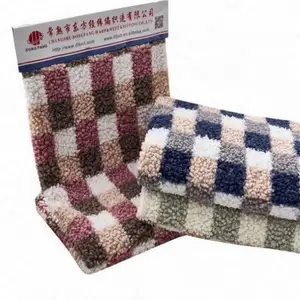 毛毯法兰绒背面为迪拜卷100聚酯经编3D打印非洲材料美国婴儿阳离子羊毛织物