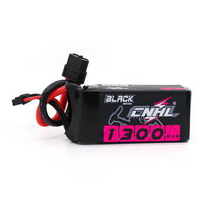 Cnhl schwarz serie 1300mah 11.1v 3s 100c lipo batterie mit xt60 stecker - Product Image 3