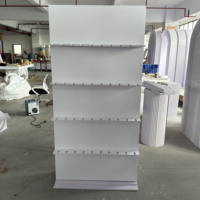 Supports muraux pour champagne en PVC blanc acrylique pour décoration de mariage et de fêtes