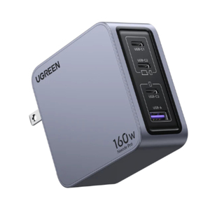 <span class=keywords><strong>Chargeur</strong></span> d'ordinateur portable UGREEN X763 Nexode <span class=keywords><strong>Pro</strong></span> 160W GaN USBC 4 ports PD 3.1 PPS à charge rapide pour <span class=keywords><strong>MacBook</strong></span> <span class=keywords><strong>Pro</strong></span> iPad <span class=keywords><strong>Pro</strong></span> iPhone - Product Image 1
