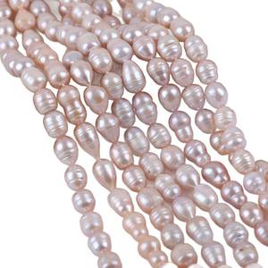 Cuentas de Perlas de Agua Dulce para Bisutería Hecha a Mano, Cuentas Grandes de 10-11 mm, Color Blanco Natural con Accesorios de Hilo - Product Image 4