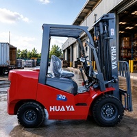 Harga Terjangkau Forklift Diesel 1 Ton 2 Ton 2.5 Ton 3 Ton Tinggi Angkat 3m-7m Mesin Jepang Forklift Kecil Performa Handal
