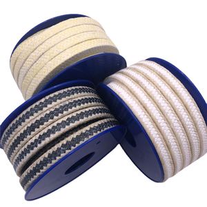 Nhà máy cung cấp phần cứng con dấu <span class=keywords><strong>PTFE</strong></span> <span class=keywords><strong>Graphite</strong></span> Đóng gói với Aramid góc - Product Image 1