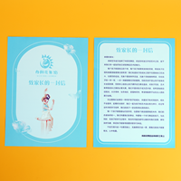 Flyers brillants double face personnalisés en gros Papier offset design gratuit Impression de facture publicitaire Papier cartonné promotionnel