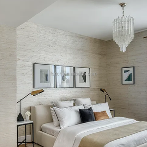 Dipinti Murali Personalizzati per Camere d'Albergo con Letti King Size, Set di Camere da Letto di Lusso 5 Stelle, Arte Moderna per l'Ospitalità del Sud-Est Asiatico e del Medio Oriente - Product Image 3