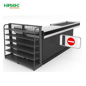 High Quality Fashionable Appearance High Definition Screen Automatic Moving Belt Self Checkout <b>Counter</b> Highbright HBE-CC-131 - Product Image 4