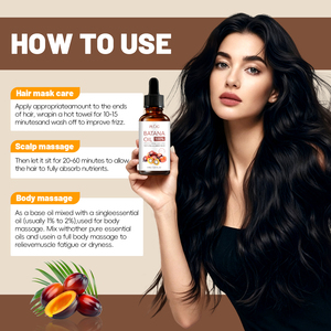 Aceite de Batana 100% Natural y Orgánico Sin Refinar, Sérum <span class=keywords><strong>para</strong></span> el Cuidado del Cuero Cabelludo, Acondicionador Profundo <span class=keywords><strong>para</strong></span> el Crecimiento del <span class=keywords><strong>Cabello</strong></span> - Product Image 5