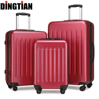 Valise sous vide pour bagages ABS Continuer avec compression sous vide Bon marché Grand étui rigide de luxe durable