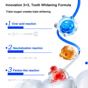 Dentifricio sbiancante all'ossigeno attivo al gusto menta, delicato e non irritante, per <span class=keywords><strong>sensibilità</strong></span> dentale - Il più venduto per una pulizia profonda - Product Image 2