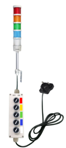 ONN-M4 Hochwertiges Signalturm-Licht Werkzeug maschinen ausrüstung Anzeige lampe Andon-Turm-Licht mit Schalter - Product Image 4