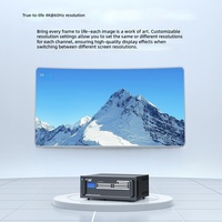 Conmutador Matricial Híbrido 4K 18X18 HDMI/DVI/VGA/DP con Control Remoto IR por Botón, Puerto Serie RS-232 y Control Centralizado