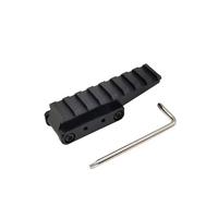 MOUNT High Quality Aluminum Optics Bracket Hunting Accessories Tactics Height Increase 6x Magnifier Swivels Quick Release