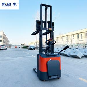 Apilador Eléctrico Personalizable WGZG 2026, 1.5T, Horquillas Ajustables de 3m, Cuerpo de Acero, Protector de Brazo, Apilador Eléctrico para Logística de Almacén más Seguro - Product Image 3