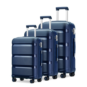 JX New Design PP Suitcase Luggage Bag Customized 20" 24" 28" 3pcs PP <strong>Valise</strong> De Voyage Travel Baggage - Product Image 4