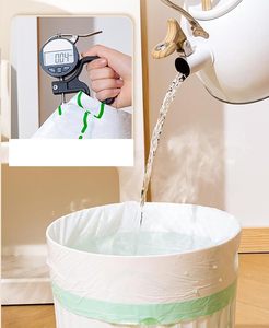 ถุงขยะพิมพ์ลาย Huamaohengchun LDPE ทนทาน ไม่ขาดง่าย มีหูหิ้วยาวถึงมือ ใช้ได้ในห้องน้ำ สำนักงาน บ้าน ห้องนอน - Product Image 4