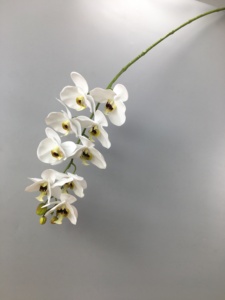 Orquídea Artificial de Fábrica, Flor Grande de Seda con Tacto Real, Látex, Impresión 3D, Flores de Phalaenopsis en Venta - Product Image 4