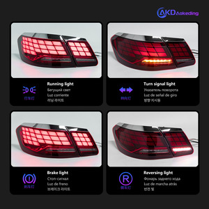 Mercedes-Benz Clase E W212 luces traseras LED Dragon Scale montaje de luz trasera MEJORA DE DIRECCIÓN DE AGUA DISEÑO de matriz de Carreras de Caballos - Product Image 5