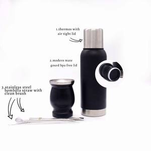 Credrink Kit Complet Yerba Mate Thermos 1000ml, <span class=keywords><strong>Gourde</strong></span> Mate 8oz, Tasse Mate et Bombilla, Yerba Mate Argentin, Termo - Product Image 5