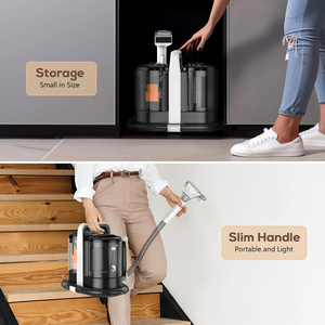 Máquina Limpiadora de Manchas para Alfombras Multifunción 2 en 1 Aspiradora en Húmedo y Seco con Cepillo para Hotel, Hogar y Tapicería de Auto - Product Image 4