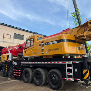 Grue mobile SANY STC1000C d'occasion, équipement de levage lourd, 100 tonnes, avec flèche de déviation et état d'origine - Product Image 2