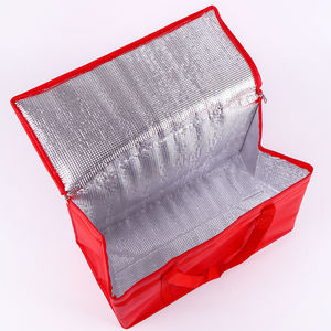 Großhandel Junlian Neueste Griff Große Kapazität 65L-70L Vlies Isolierte Kühltasche Reiß verschluss Verschluss für die Aufbewahrung von Lebensmitteln Tragbar - Product Image 2