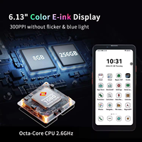 Bigme HiBreak Pro Color 6.13 Inch Layar Warna E Ink Ramah Mata Smartphone Penyegaran Cepat Pembaca E Paper Android 14 Mobile E Reader