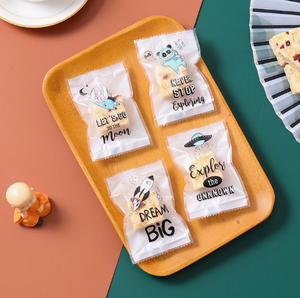 Food Grade Candy Packaging <b>Bags</b> Plastic Packaging <b>Bags</b> for the Snack Biscuits <b>Bread</b> in Bottom Price - Product Image 1