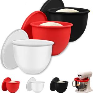 Revestimientos de Silicona para Batidoras de Pedestal KitchenAid de 5 <span class=keywords><strong>Qt</strong></span> con Cabezal Inclinable, Accesorios para Batidoras de Pedestal, Reemplazo de Revestimiento para Tazón de Mezcla para Masa - Product Image 1