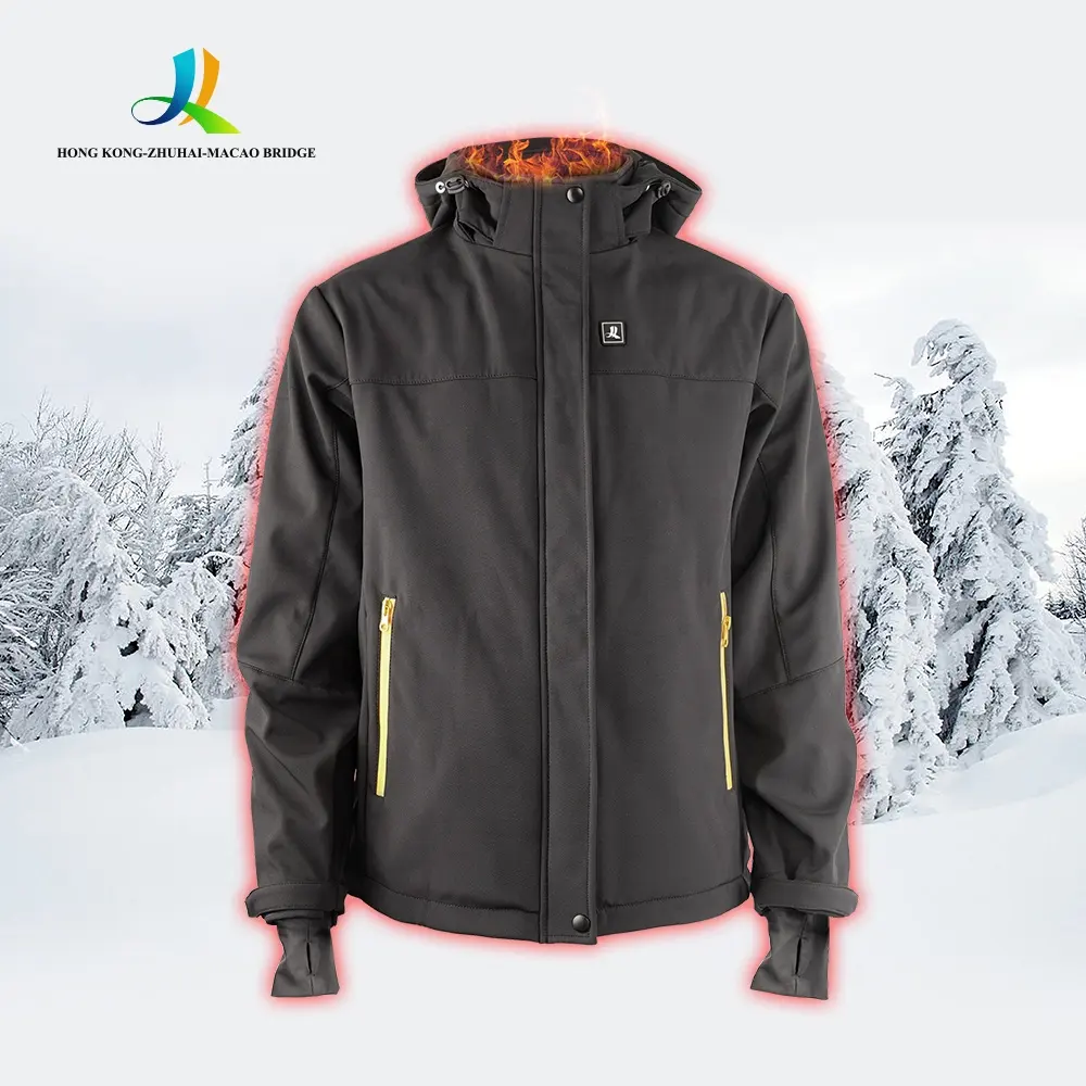High Quality Savior Fashion Customised Men and Women Personalize Free Size 5V USB Electric Heated Jacket Down Feather