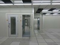 Pencuci Udara Otomatis Sensor Ganda Pintu Baja Anti Karat Baru dengan Filter HEPA H14, Waktu Dapat Diatur 0-99 Detik untuk Kontaminasi Ruang Bersih