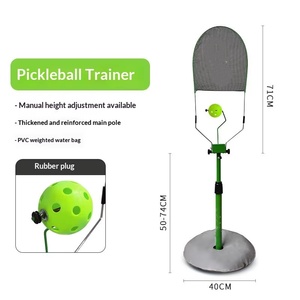Entraîneur de pickleball pour débutants, entraîneur de pickleball pour entraînement solo, pagaie rotative portable - Product Image 6