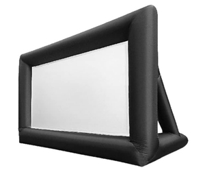 Pantalla de proyección de película inflable plegable de 16 pies para exteriores, portátil, película móvil - Product Image 2