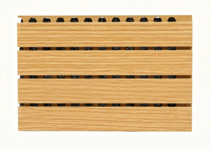 Pannello Acustico in Legno Melaminico di Lusso ad Alto NRC, Pannello Decorativo Fonoassorbente per Riduzione del <span class=keywords><strong>Rumore</strong></span> - Product Image 3