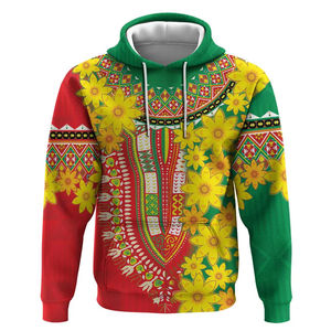 POD Afro etíope Año Nuevo Sudadera con capucha Enkutatash Adey <span class=keywords><strong>Abeba</strong></span> Flower Art Casual Basic Pullover Sudaderas 2025 Trajes de otoño - Product Image 1
