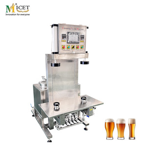 Machine de nettoyage et de remplissage de fûts de bière en acier inoxydable Fut Bire pour la vente - Product Image 1