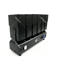FEIYUEYUE 6X60W RGBW+84X2W CW&WW LED Moving Head Matrix Beam Bar Light DMX512 Control CRI90 DJ Club Live Stage Event Lighting