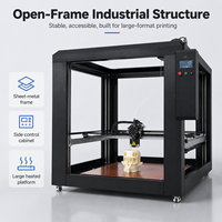 Imprimante 3D industrielle automatique FDM à grande vitesse, filament, 1200x1200mm, grand format, système ouvert avec plateau chauffant pour la production de prototypes