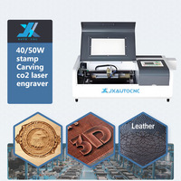 Graveur laser CO2 JX Mini, nouveau design, pour gravure sur bois, acrylique et découpe de feuilles