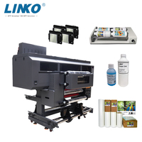 Imprimante jet d'encre UV DTF automatique LINKO Y-604P avec 4 têtes pour le codage de plaques PVC/PC et l'impression de films DTF