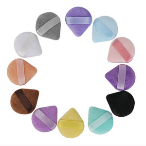 Esponja de Maquillaje de Algodón con Forma de Gota de Agua <span class=keywords><strong>Beauty</strong></span> Planet, Borla de Terciopelo Suave para Polvo, Lavable, para Polvo Suelto, Húmedo y Seco - Product Image 1