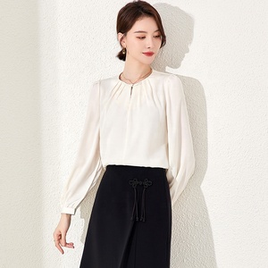 Profesional Original chino Oficina señoras estilos de moda de jóvenes Oficina Tops y blusas para mujeres - Product Image 5