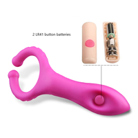 Großhandel Sexspielzeug Produkte Wasserdichter Starker Vibrator für Frauen Klitoris- und Brustwarzen-Stimulation Massage-Clip Vibrator