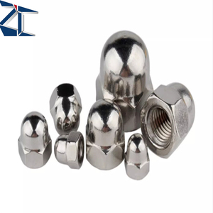 सही गुणवत्ता कार्बन स्टेनलेस स्टील एम 6 एम 8 गोल सिर सुरक्षा फर्नीचर अखरोट हेक्सागोन हेड कैप गुंबद नट - Product Image 6