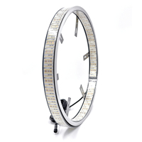 Nouvel Arrivage Lumina Feux de Roue Switchback 12 Rangées Clignotants LED Ambre Blanc 17 Pouces 18800 Lumens Rétrofit/Amélioration pour Camion